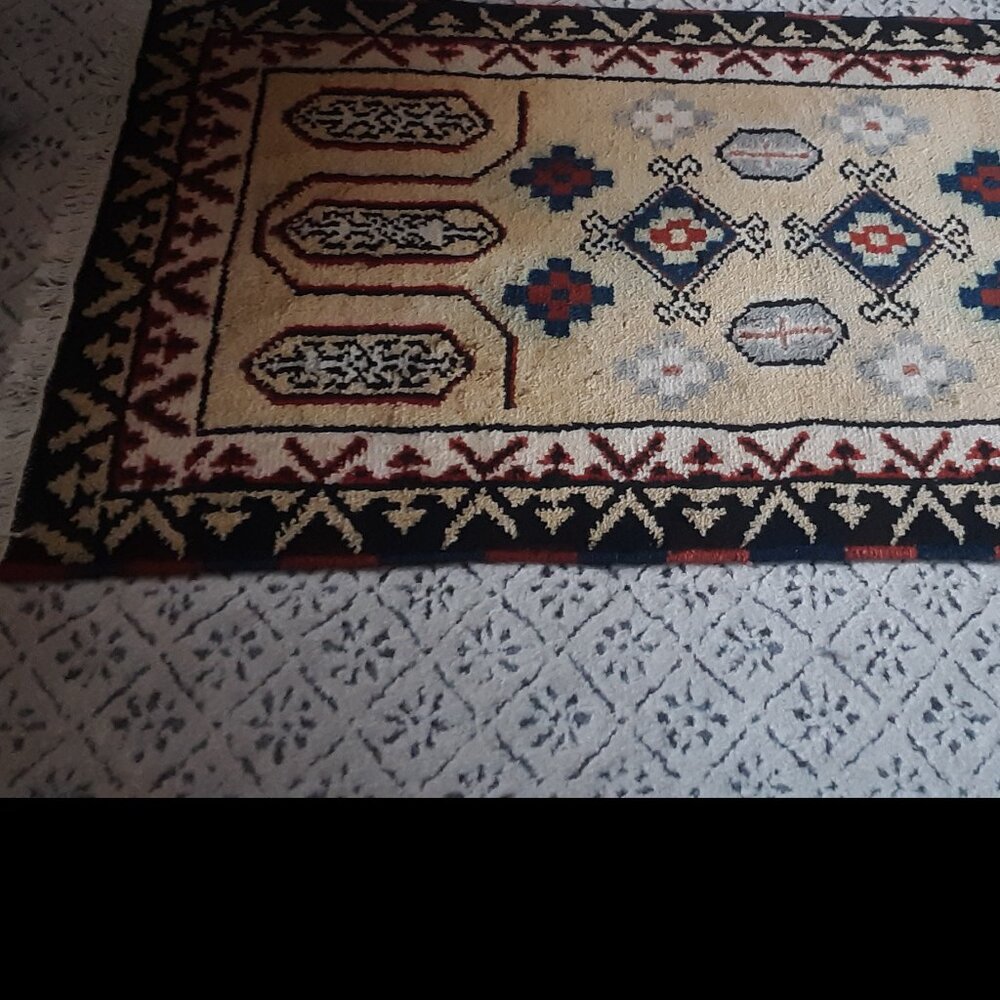 Beautiful Multicolor 2 x 4 Wool Rug (NO LABEL) - Picture 5 of 5